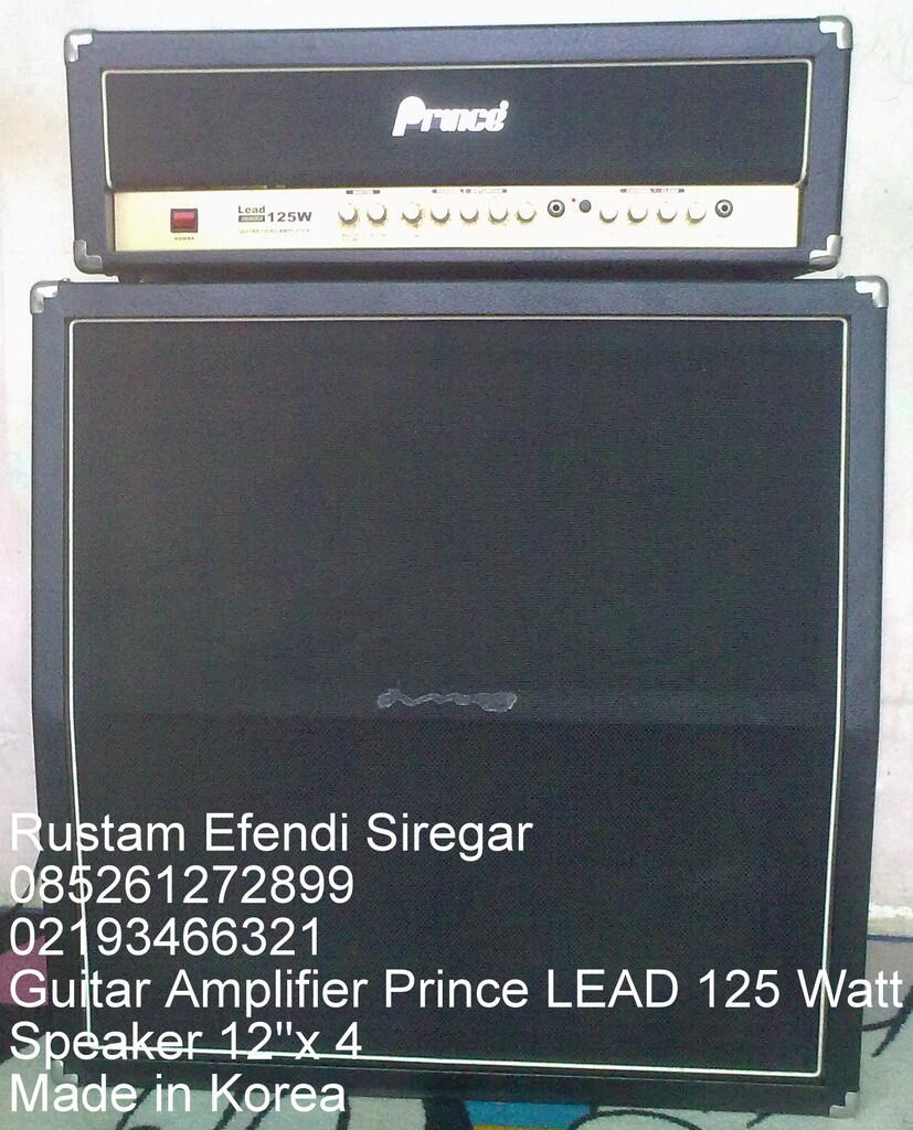 Guitar Amplifier Head Cabinet Prince/Lead 125 Watt..
