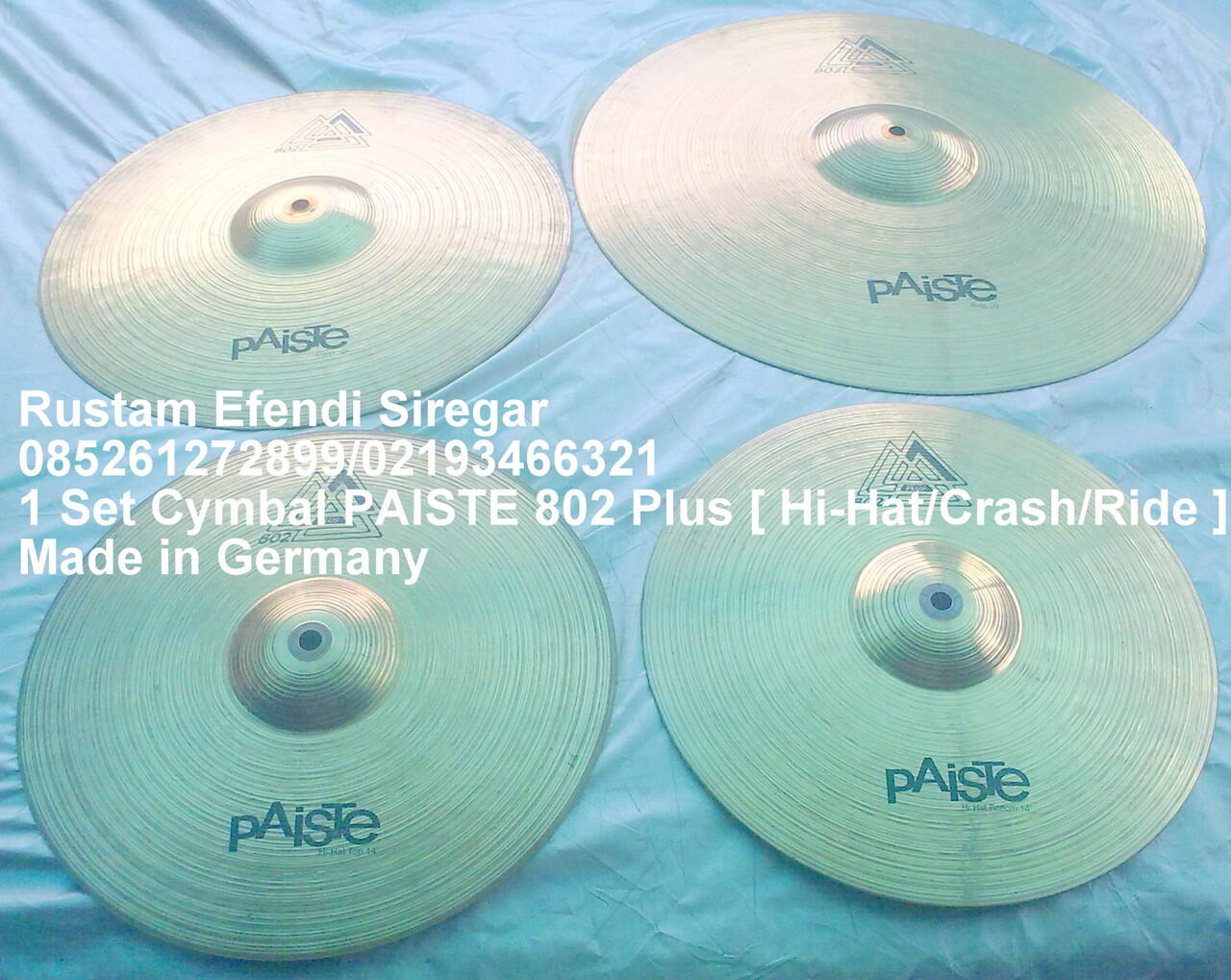 cymbal PAISTE 802 Plus