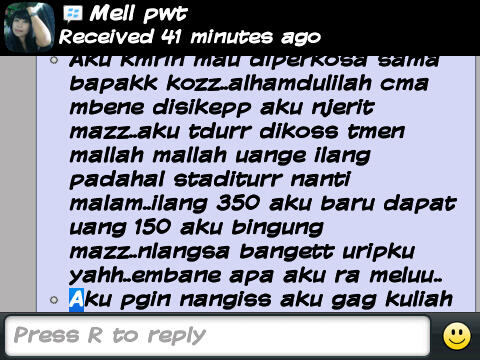 TEMEN ANE KENA TIPU MAHASISWI CANTIK APA SARAN AGAN (WITH PIC)