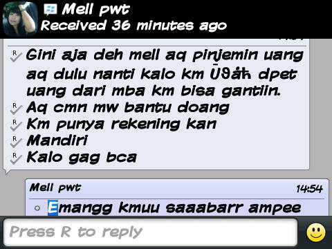 TEMEN ANE KENA TIPU MAHASISWI CANTIK APA SARAN AGAN (WITH PIC)