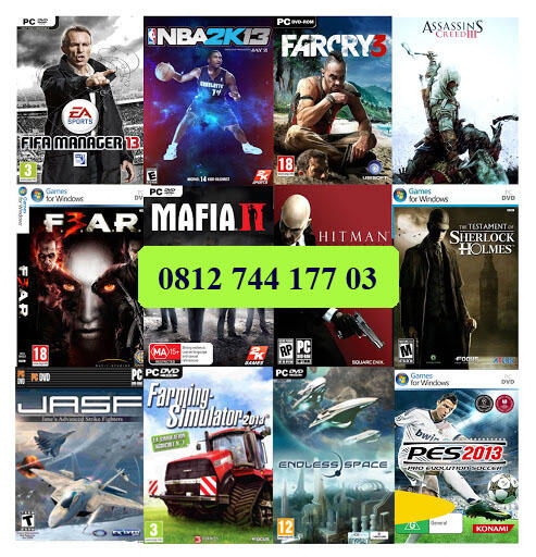 Jual : DVD Game & Software PC Harga Mulai 5000/dvd