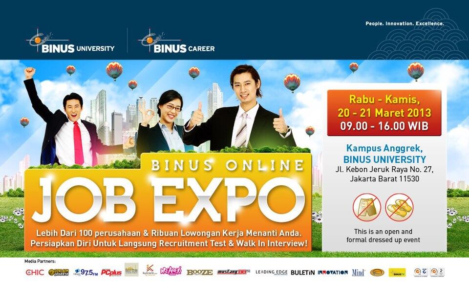 &#91;COMING SOON!&#93; BINUS ONLINE JOB EXPO