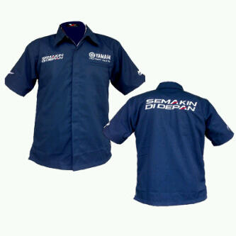 Jual kemeja moto gp honda gresini,yamaha factory racing,repsol honda,ducati