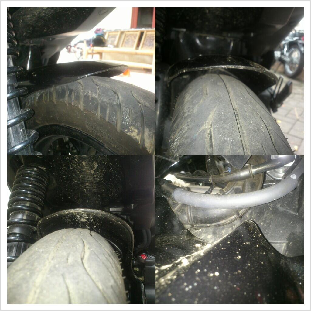 spatbore/hugger kolongan vario 125