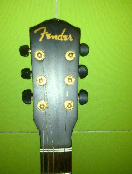 gitar akustik elektrik fender orriginal repaint muraaaahh bgd