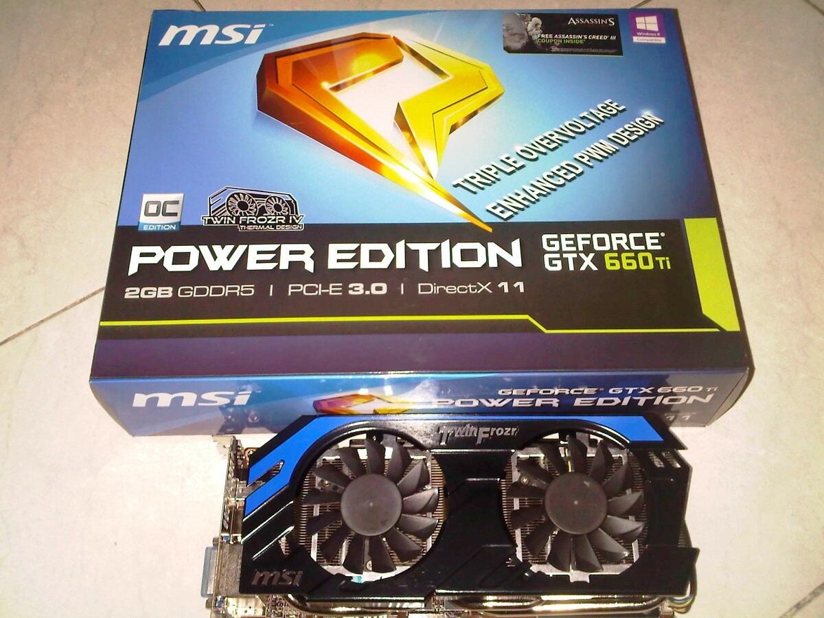 VGA&#93; Review MSI GTX 660ti PE with Maximum Triple Overvoltage 