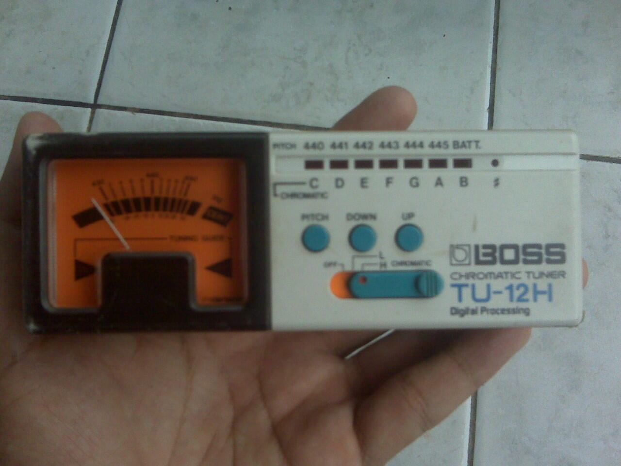 Chromatic Tuner Boss TU-12H