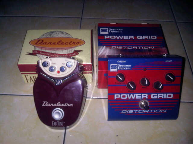 effek guitar Danelectro dan seymourDuncan Power grid