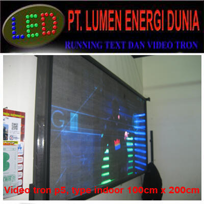 Promosi Running text & Videotron & Name tag ( LED )