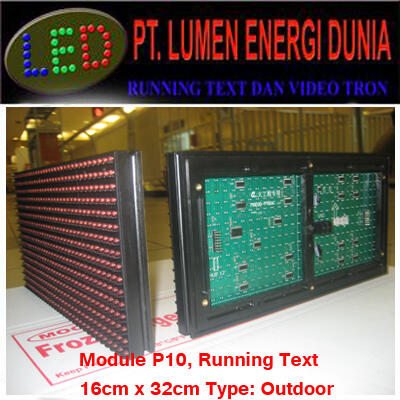 Promosi Running text & Videotron & Name tag ( LED )