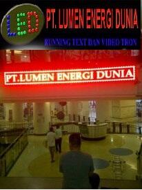 Promosi Running text & Videotron & Name tag ( LED )