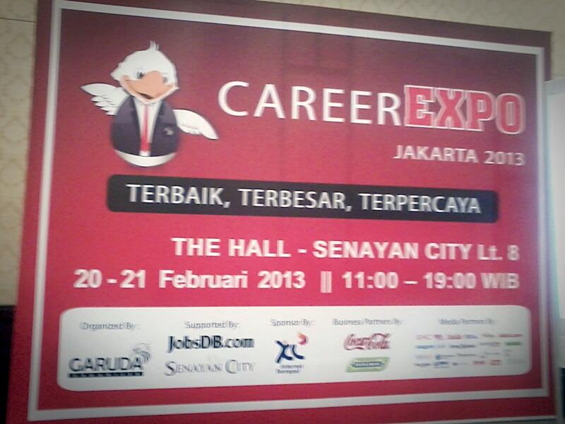 &#91;Live Report&#93; Career Expo 2013 @SenayanCityJakarta 