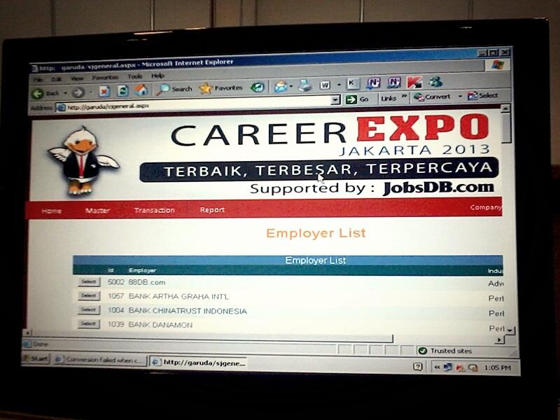 &#91;Live Report&#93; Career Expo 2013 @SenayanCityJakarta 