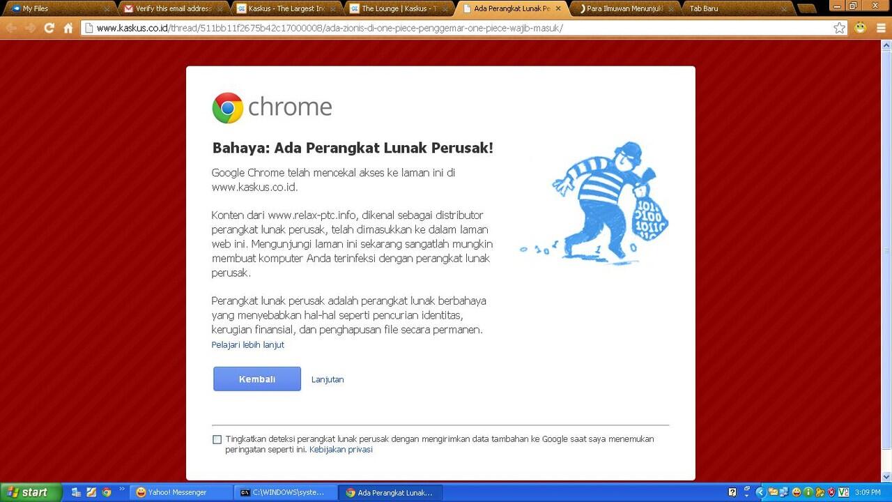 Error buka kaskus