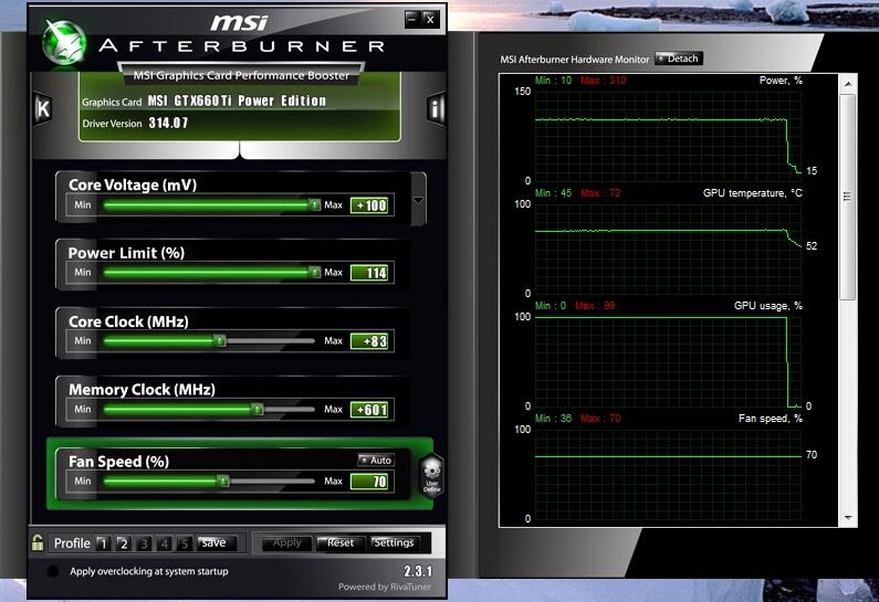 VGA&#93; Review MSI GTX 660ti PE with Maximum Triple Overvoltage 