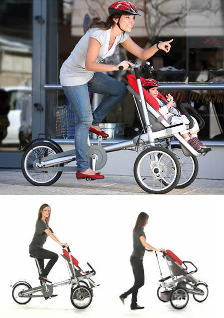 Baby Stroller / Dorongan Bayi dengan Design yg Unik (PIC)