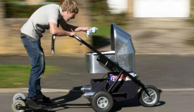 Baby Stroller / Dorongan Bayi dengan Design yg Unik (PIC)
