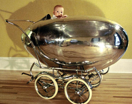 Baby Stroller / Dorongan Bayi dengan Design yg Unik (PIC)