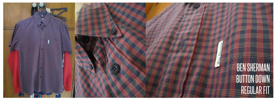 BEN SHERMAN & FRED PERRY SHIRT/KEMEJA