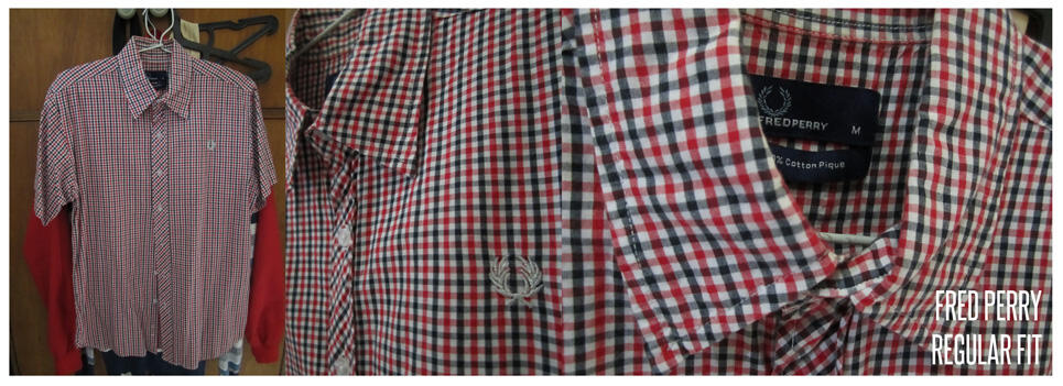 BEN SHERMAN & FRED PERRY SHIRT/KEMEJA