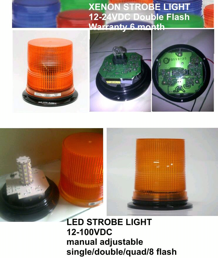 strobe Light Xenon dan LED