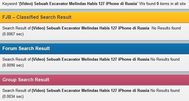 Busyettt Gan...Sebuah Excavator Melindas Habis 127 iPhone di Russia (Video+PIC)