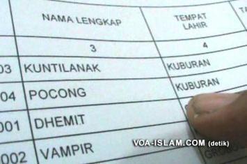 Waduh! Pocong, Kuntilanak, Tuyul, Kolor Ijo Ikut Pesta Demokrasi?