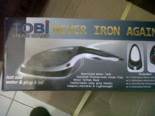 Setrika Uap Tobi Steam Wand