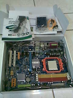 Motherboard AMD soket AM2 GIGABYTE GA-M52L-S3, GA-MA69G-S3H, GA-MA78GM-S2H.