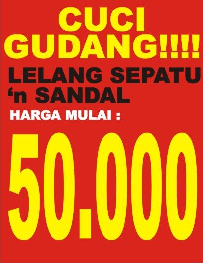 CUCI GUDANG!!!! LELANG SEPATU ADIDAS, NIKE,VANS, CATTERPILLAR DLL MURAAAHHHH!!!!