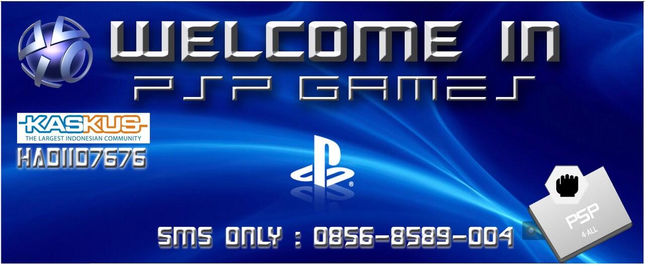 JASA ISI GAME PSP 1000 2000 3000 dan GO Rp.1000. Kagak pake minimum order