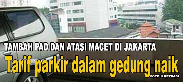 Jokowi: Tarif Parkir Naik Karena Ada Asuransi Kehilangan
