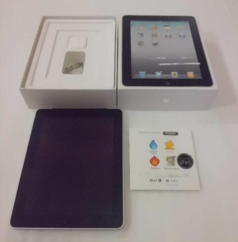iPad1 64GB 3g+Wi-fi fullset + apllikasi, mulus (bandung)