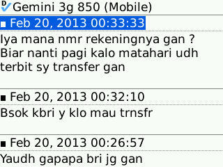 &#91;PENIPUAN&#93; atas ID Aqeel.95 dgn rekening BRI a.n. Setiawan