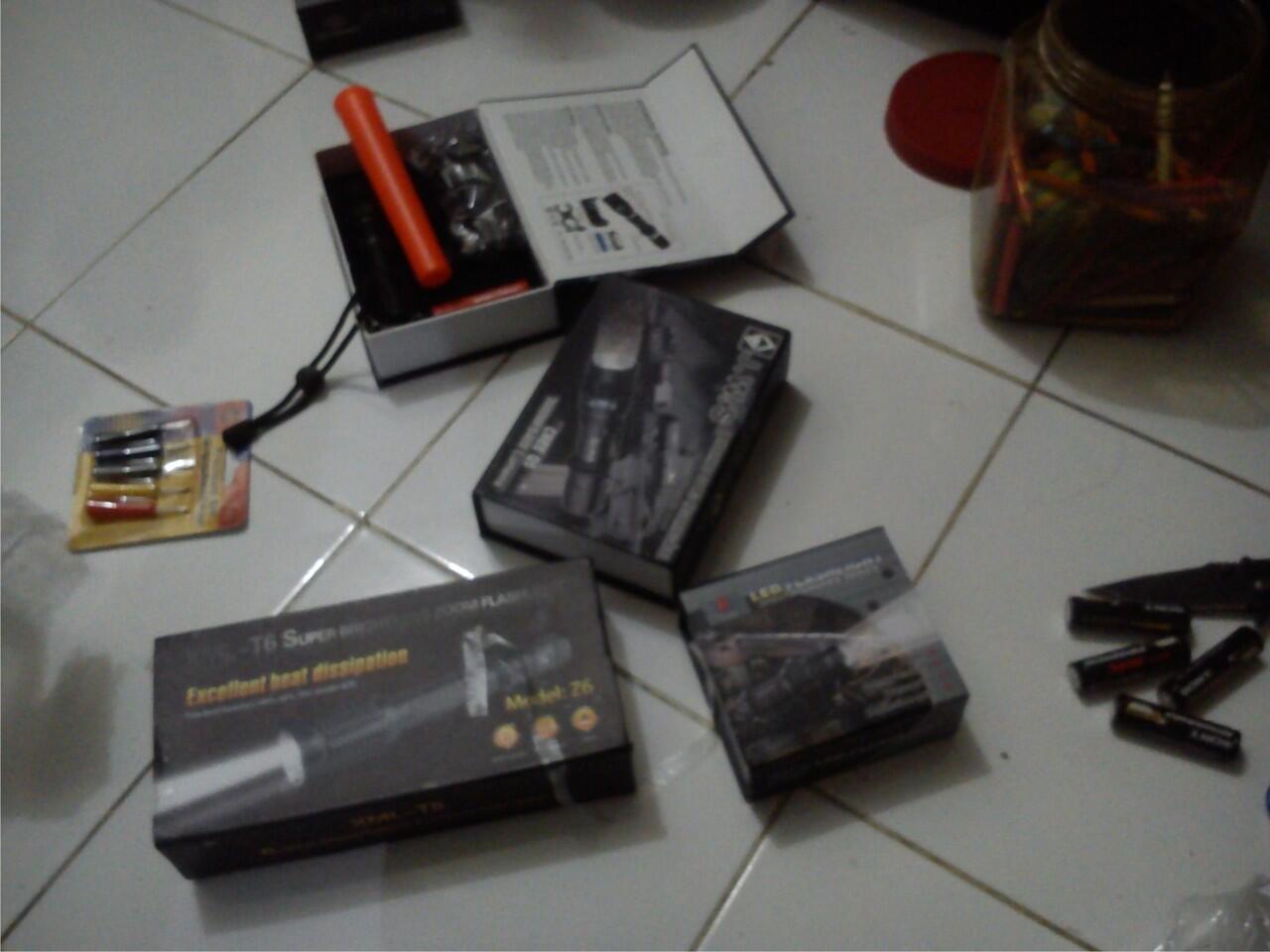 ██PUSAT SENTER POLICE SWAT TERMURAH & LENGKAP |SENTER Cree LED|SENTER SEPEDA|T6|XML██