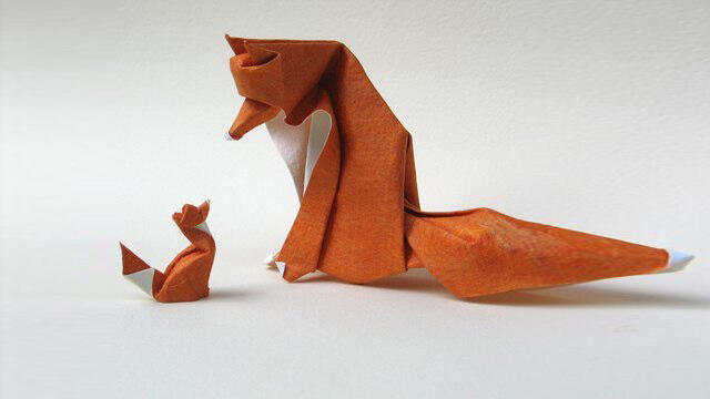 Origami Unik, Belum Pernah Diliat Sebelumnya
