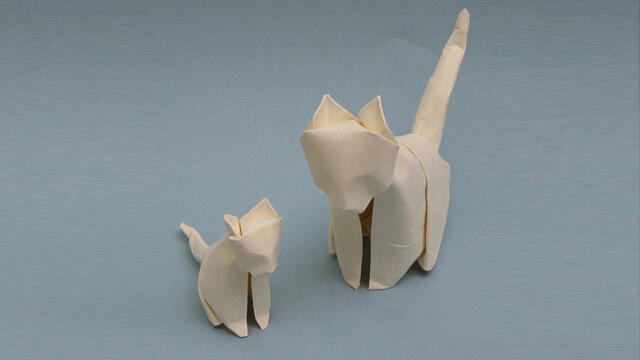 Origami Unik, Belum Pernah Diliat Sebelumnya