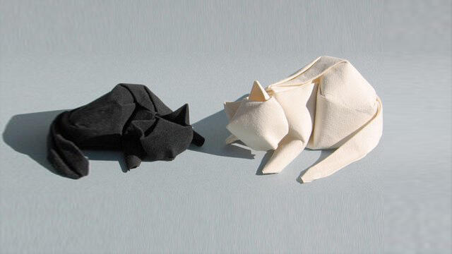 Origami Unik, Belum Pernah Diliat Sebelumnya