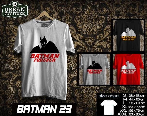 T-SHIRT KAOS DISRO SUPERHEROES (X-MAN SUPERMAN SPIDERMAN BATMAN IRONMAN ) READY STOCK