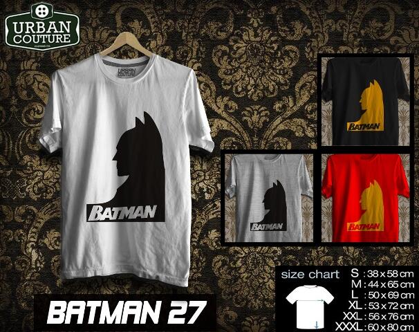 T-SHIRT KAOS DISRO SUPERHEROES (X-MAN SUPERMAN SPIDERMAN BATMAN IRONMAN ) READY STOCK