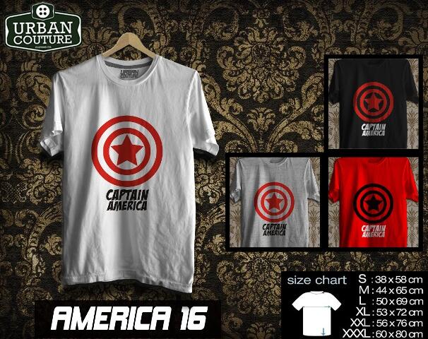 T-SHIRT KAOS DISRO SUPERHEROES (X-MAN SUPERMAN SPIDERMAN BATMAN IRONMAN ) READY STOCK