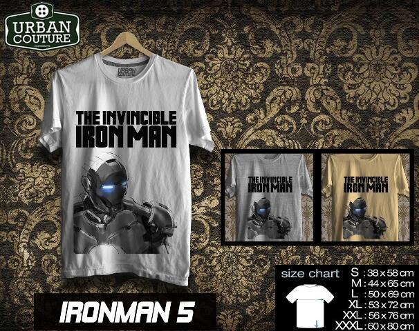 T-SHIRT KAOS DISRO SUPERHEROES (X-MAN SUPERMAN SPIDERMAN BATMAN IRONMAN ) READY STOCK