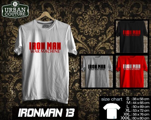T-SHIRT KAOS DISRO SUPERHEROES (X-MAN SUPERMAN SPIDERMAN BATMAN IRONMAN ) READY STOCK