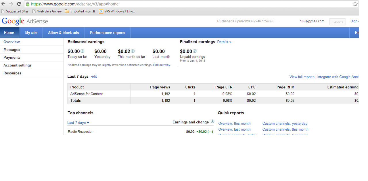 ASK Google Adsense Munculnya Cuma di Satu Page Blog