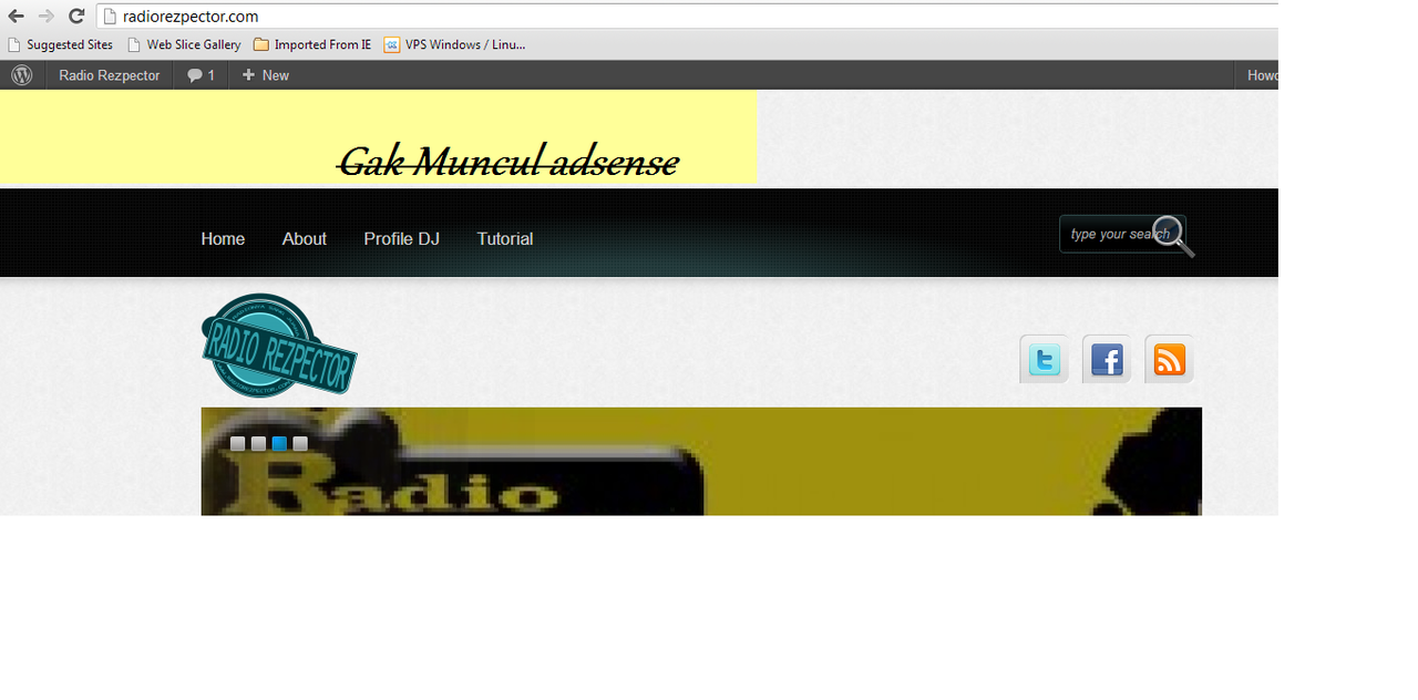 ASK Google Adsense Munculnya Cuma di Satu Page Blog
