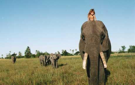 Tippi Degre, gadis kecil yang berhasil taklukkan keganasan rimba Afrika