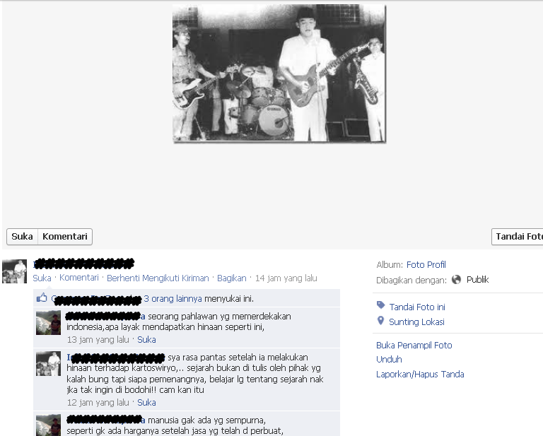 Apa salah membela Bung Karno?minta pendapatnya gan !