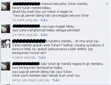 Apa salah membela Bung Karno?minta pendapatnya gan !