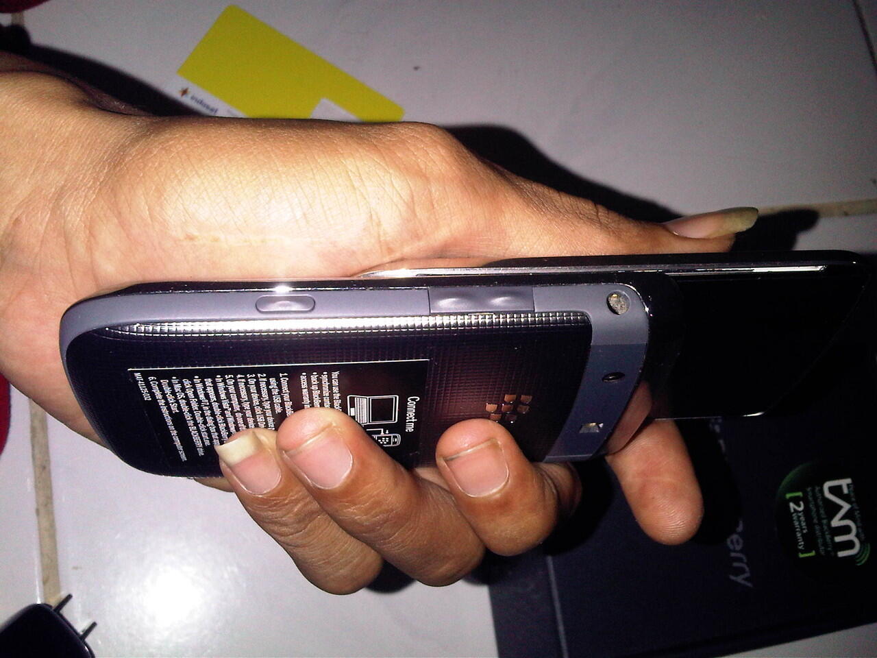blackberry 9810 torch2 silver tam