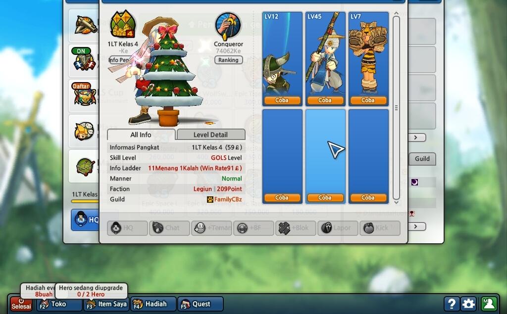 J> Lost Saga d2 petik 4 gear dewa